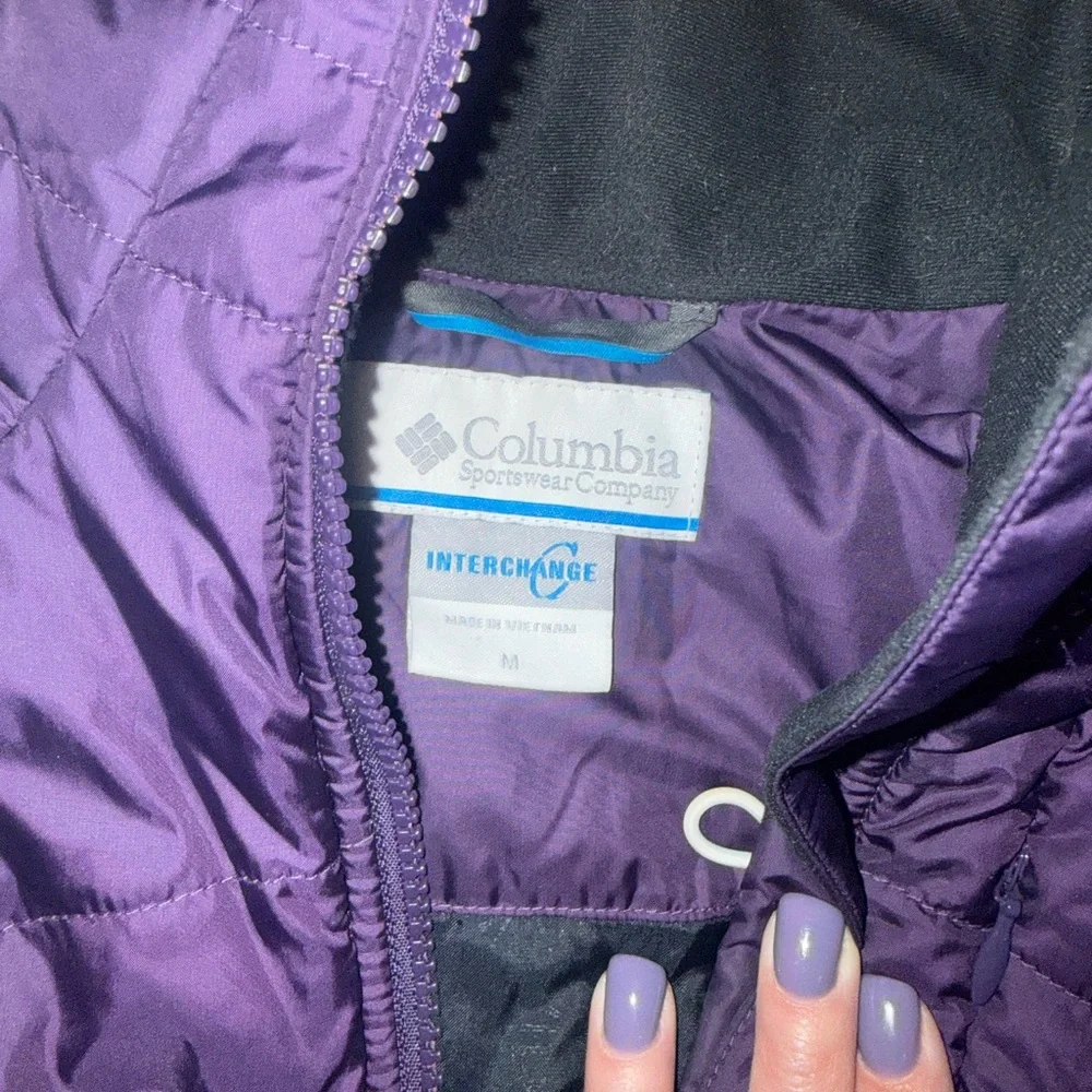 Columbia‎ Women's Purple Puffer Jacket